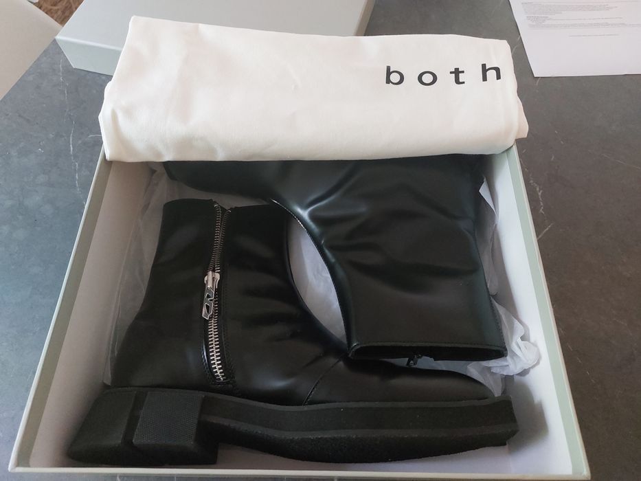 Both Gang Zip Boots | Grailed