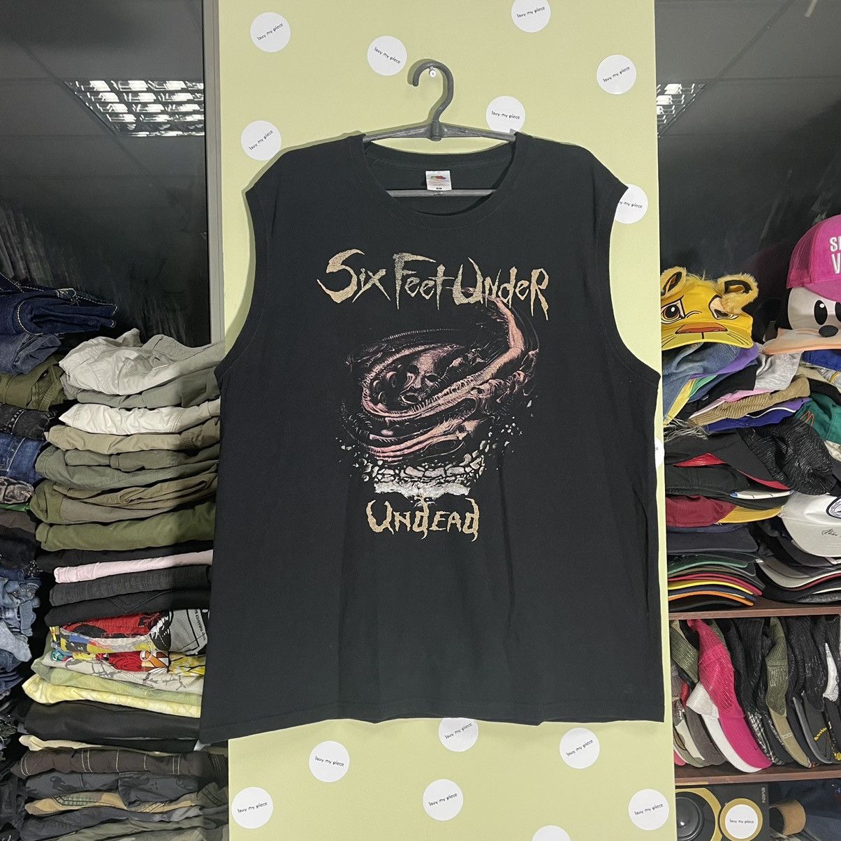 Vintage Vintage Y2K Six Feet Under Graphic Tee Horror Punk Dark XL Size US XL / EU 56 / 4 - 1 Thumbnail