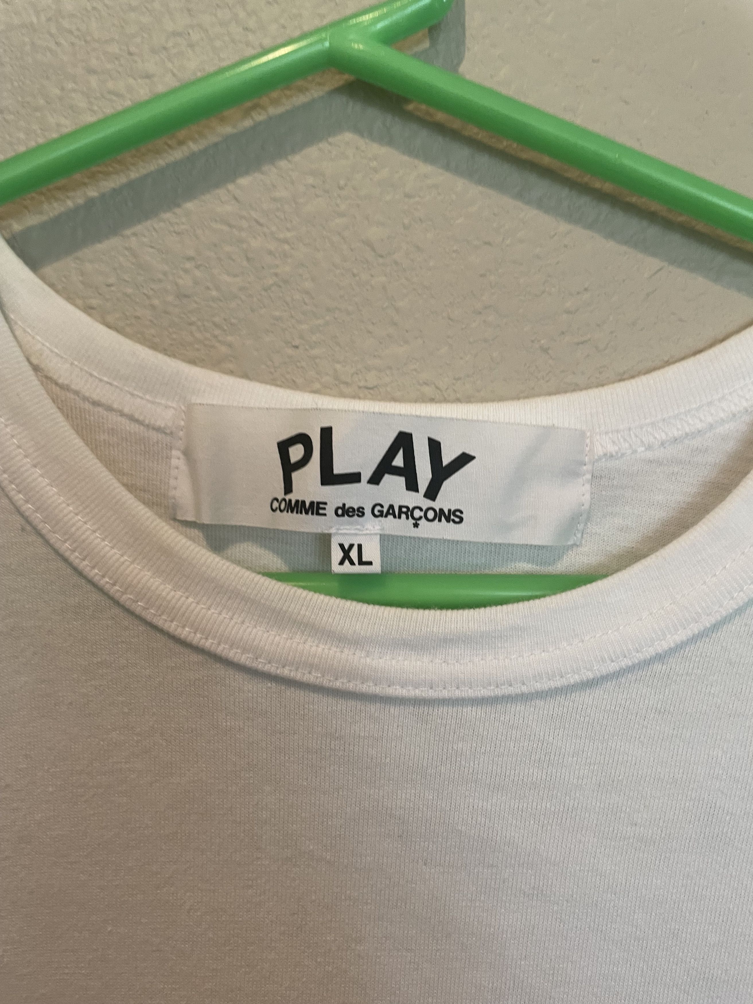 Comme des Garcons × Comme des Garcons PLAY CDG Play t-shirt (Rare) Size US XL / EU 56 / 4 - 3 Thumbnail