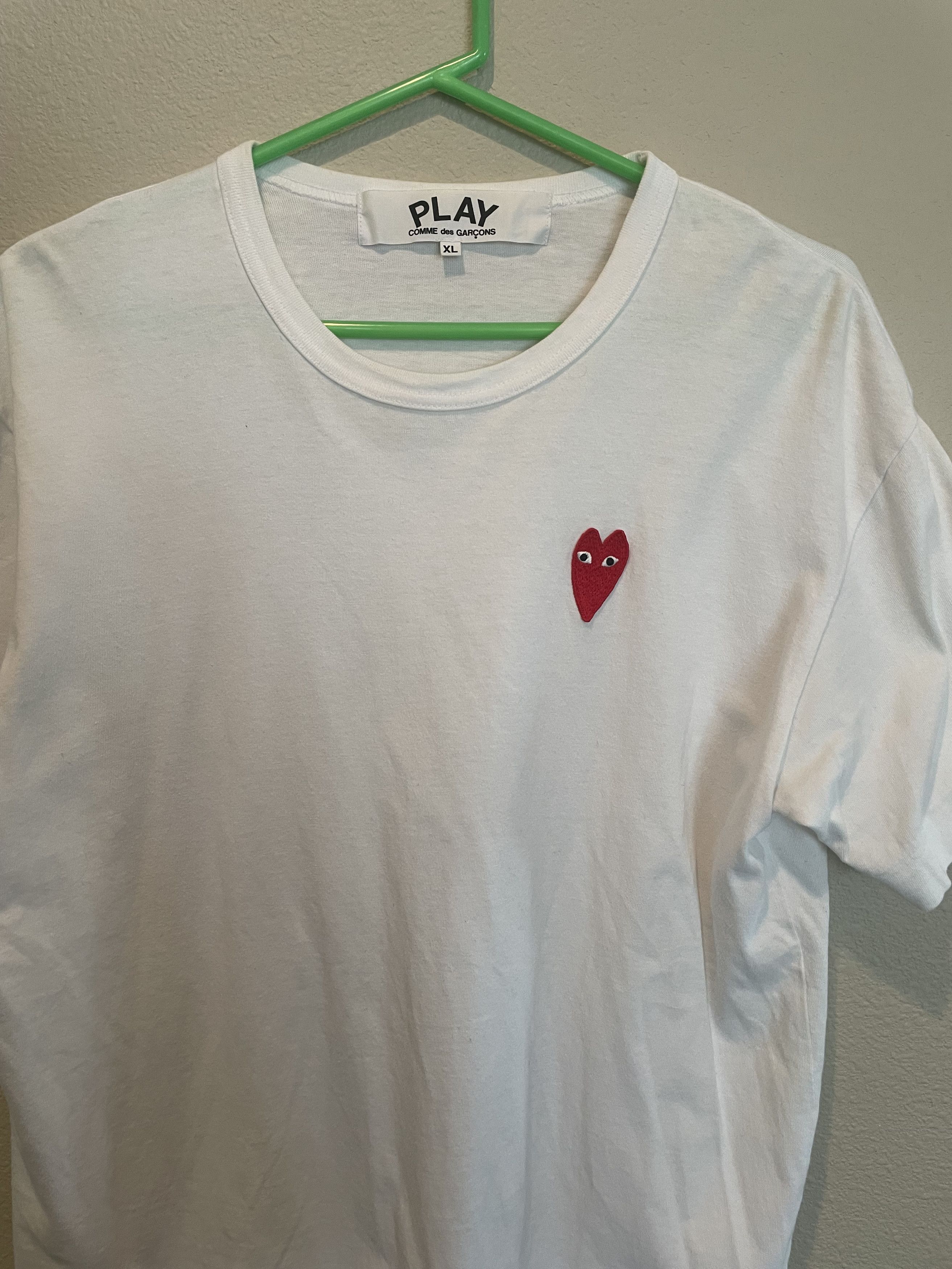 Comme des Garcons × Comme des Garcons PLAY CDG Play t-shirt (Rare) Size US XL / EU 56 / 4 - 5 Thumbnail