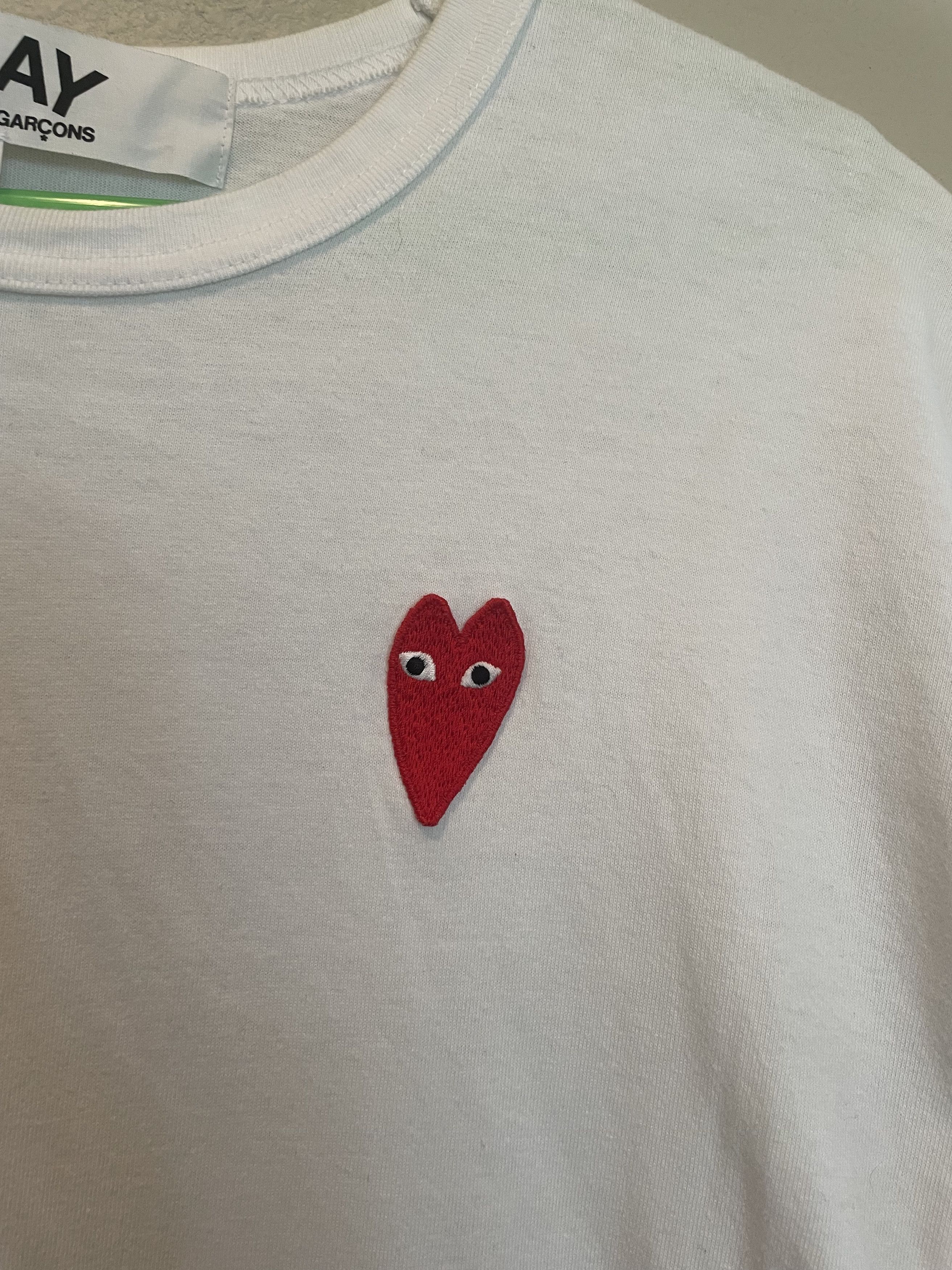 Comme des Garcons × Comme des Garcons PLAY CDG Play t-shirt (Rare) Size US XL / EU 56 / 4 - 2 Thumbnail