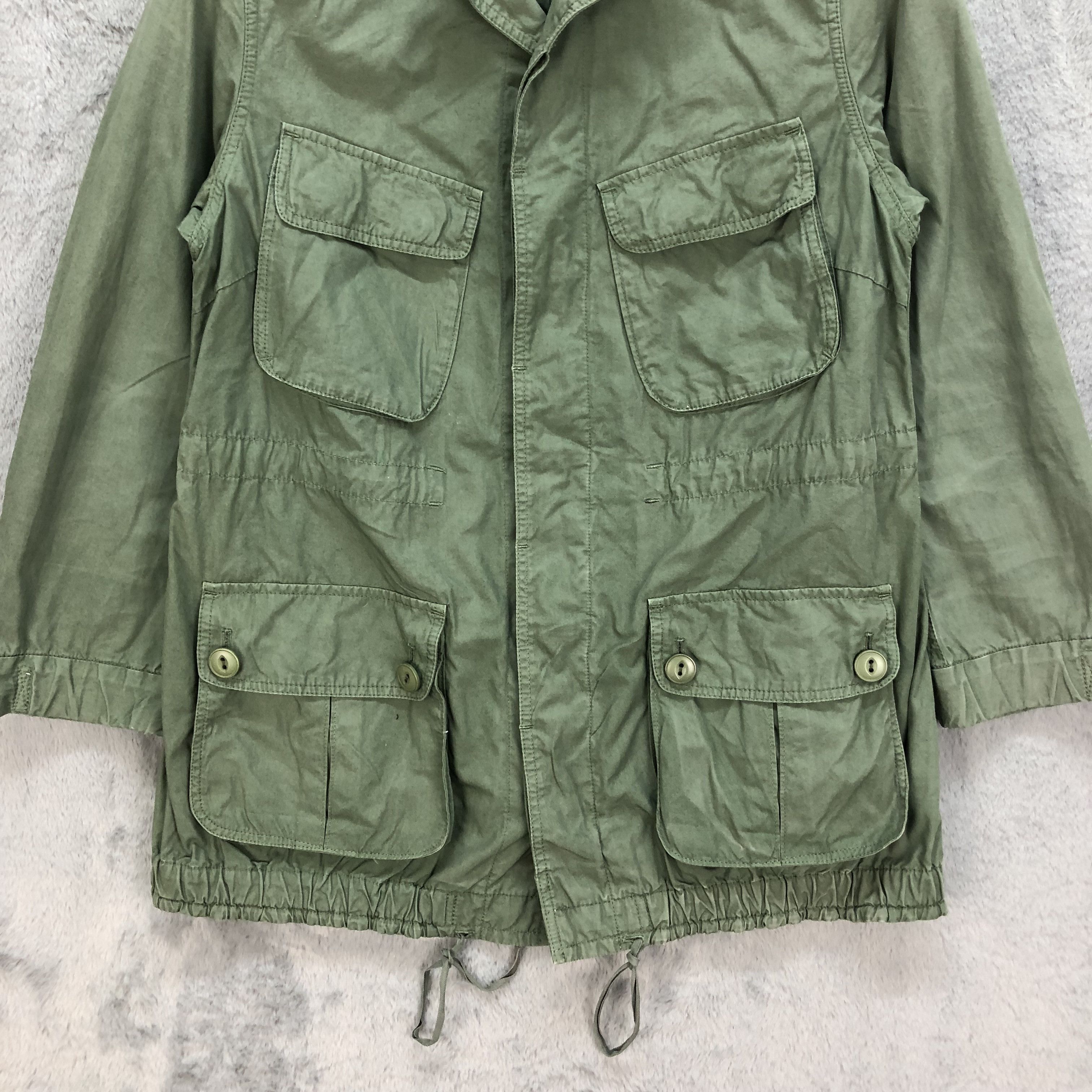 NANO universe NANO UNIVERSE FIELD JACKET ARMY STYLE #5413-189 Size US M / EU 48-50 / 2 - 3 Thumbnail