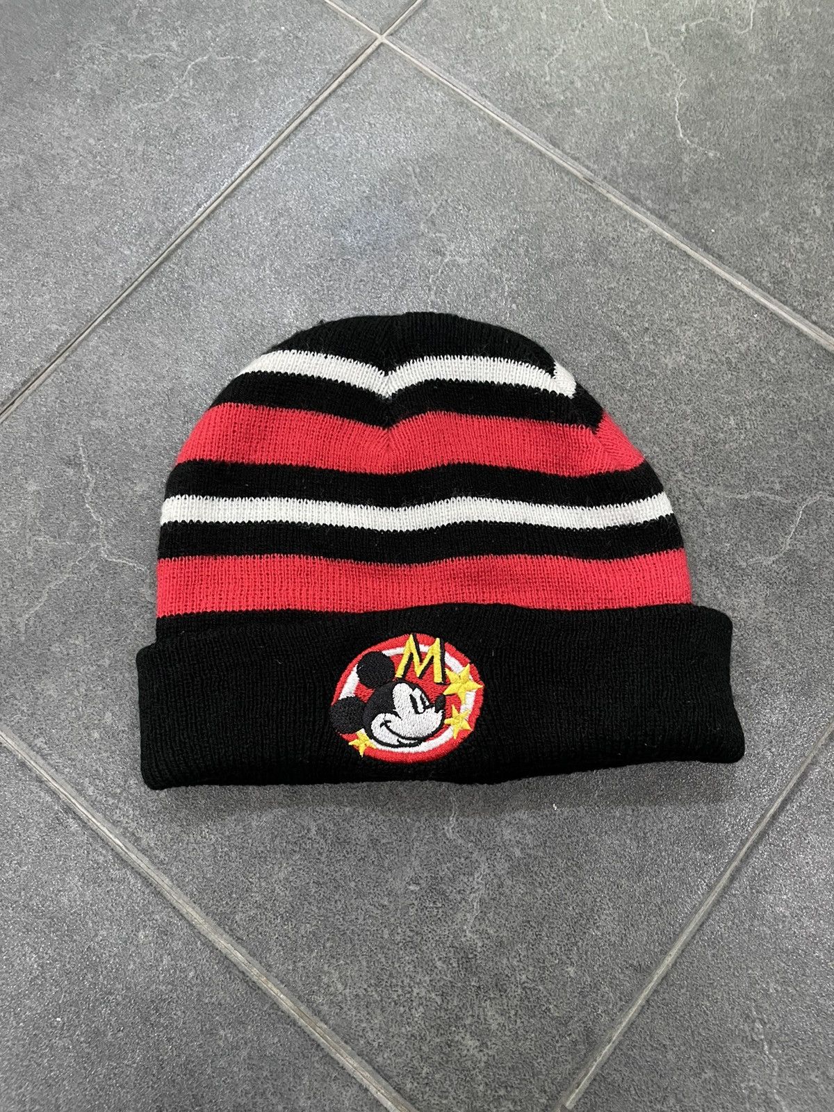 EMBROIDERED MICKEY MOUSE BEANIE HATS