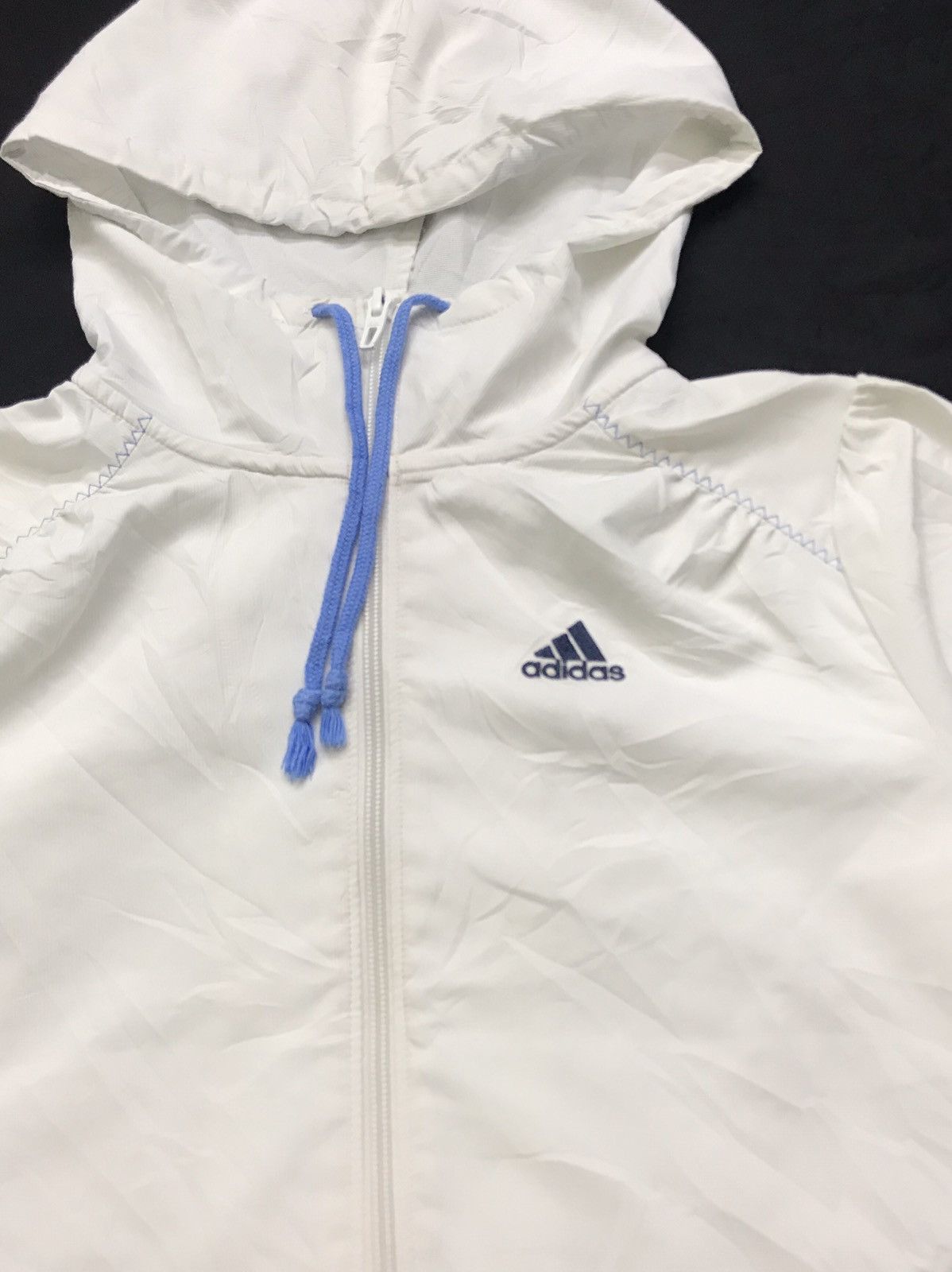 Adidas Adidas Windbreaker Jacket Size S / US 4 / IT 40 - 2 Thumbnail