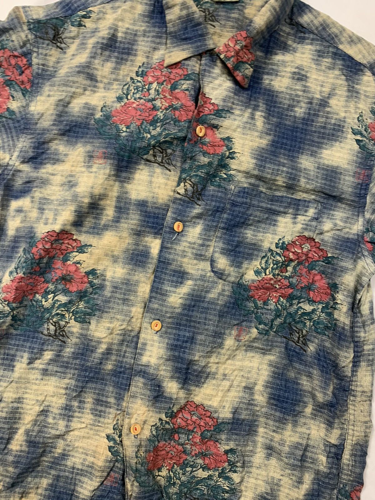 Eternal Eternal flower fullprint shirt button down Size US M / EU 48-50 / 2 - 5 Thumbnail