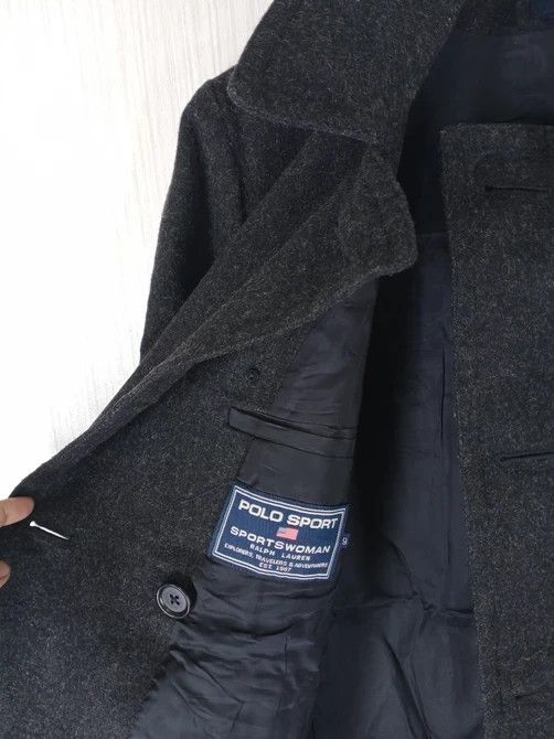 Polo Ralph Lauren Rare Vintage Double Breasted Polo Ralph Lauren Wool Coat Size US M / EU 48-50 / 2 - 4 Thumbnail