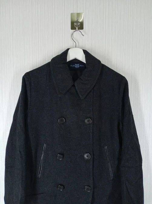Polo Ralph Lauren Rare Vintage Double Breasted Polo Ralph Lauren Wool Coat Size US M / EU 48-50 / 2 - 2 Thumbnail