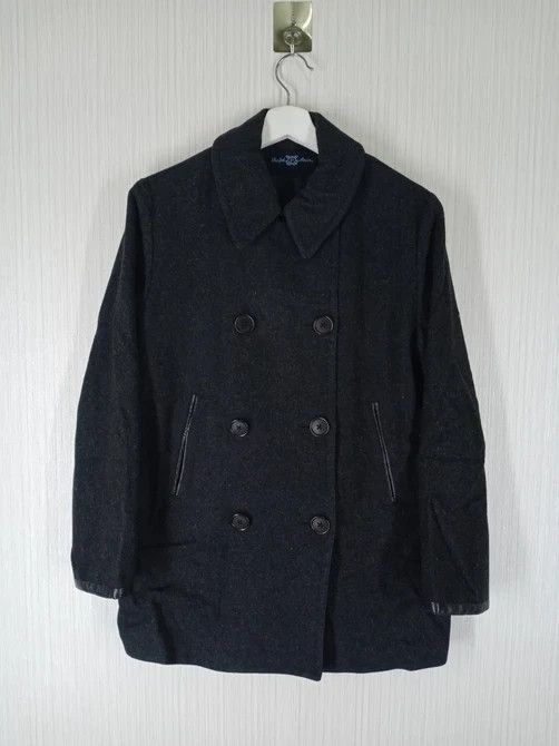 Polo Ralph Lauren Rare Vintage Double Breasted Polo Ralph Lauren Wool Coat Size US M / EU 48-50 / 2 - 1 Thumbnail
