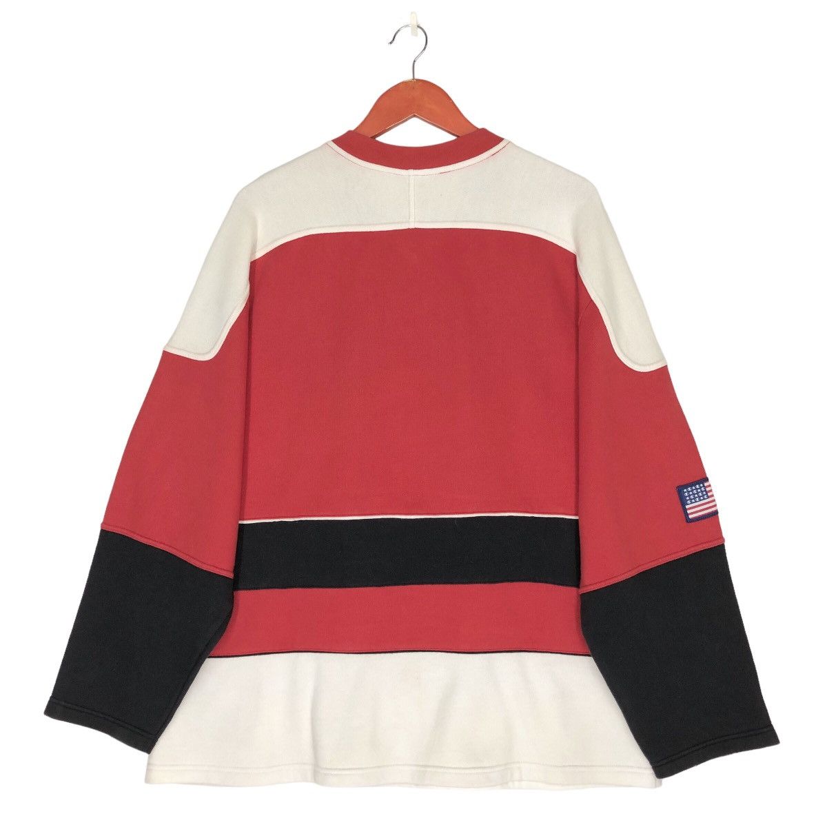 Champion × Vintage Vintage Champion USA V Neck Pullover Sweatshirts Size US M / EU 48-50 / 2 - 2 Thumbnail