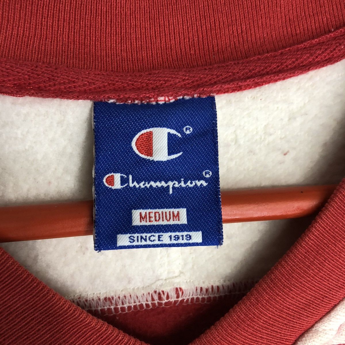 Champion × Vintage Vintage Champion USA V Neck Pullover Sweatshirts Size US M / EU 48-50 / 2 - 8 Thumbnail