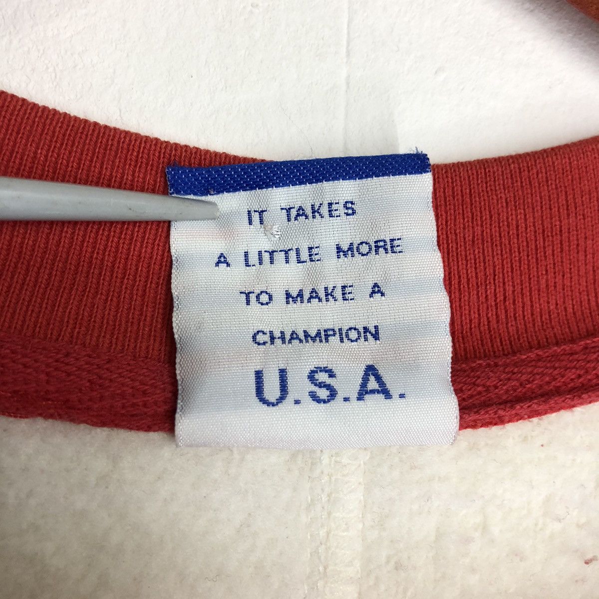 Champion × Vintage Vintage Champion USA V Neck Pullover Sweatshirts Size US M / EU 48-50 / 2 - 9 Thumbnail