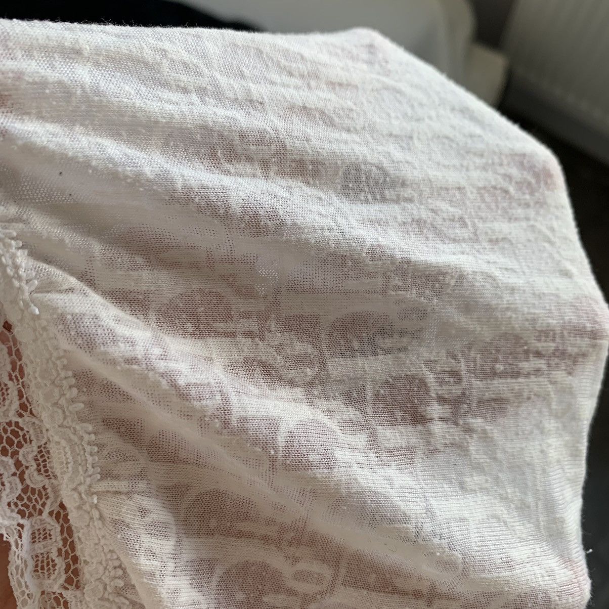 Dior 🔴 Dior Underwear CD Monogram Logo White Vintage Bikini Size ONE SIZE - 9 Thumbnail