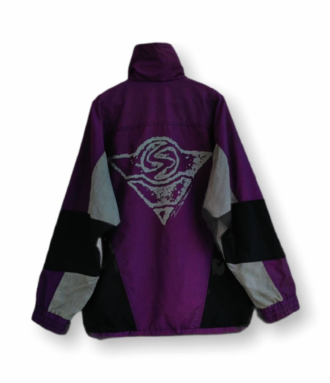 image of Vintage T.s Snowboards Usa Light Jacket in Purple, Men's (Size XL)
