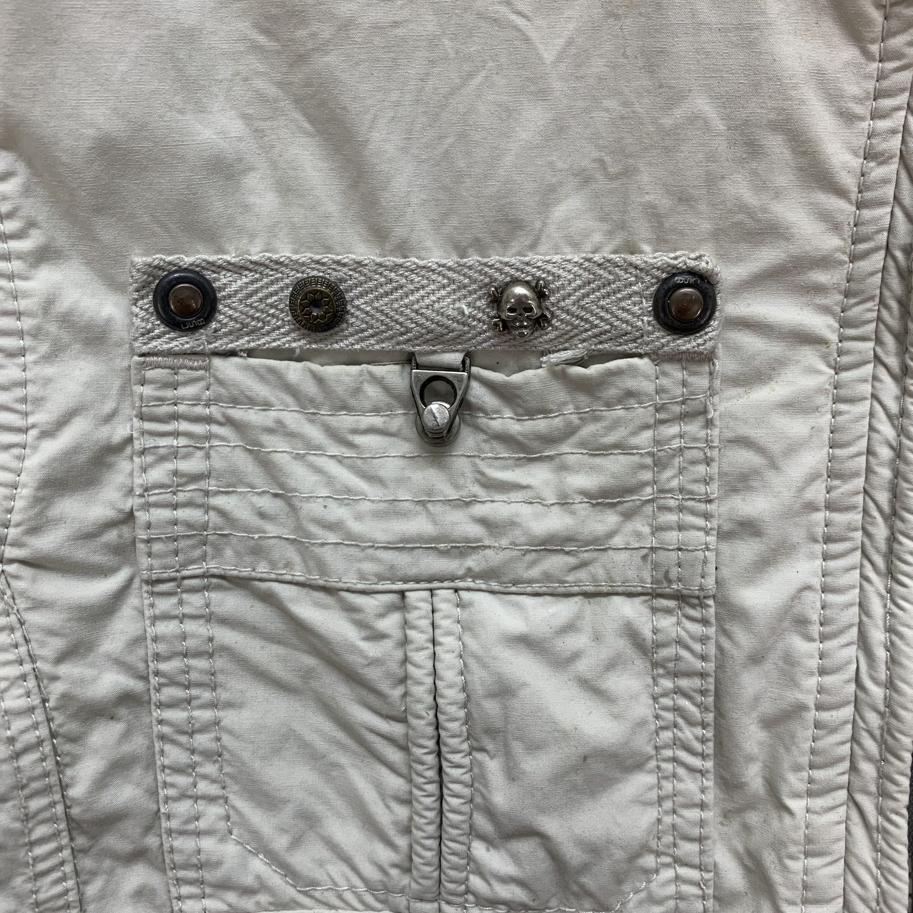Japanese Brand Chisnbal Fashion Design Multipocket Jacket #4119-143 Size US M / EU 48-50 / 2 - 7 Thumbnail