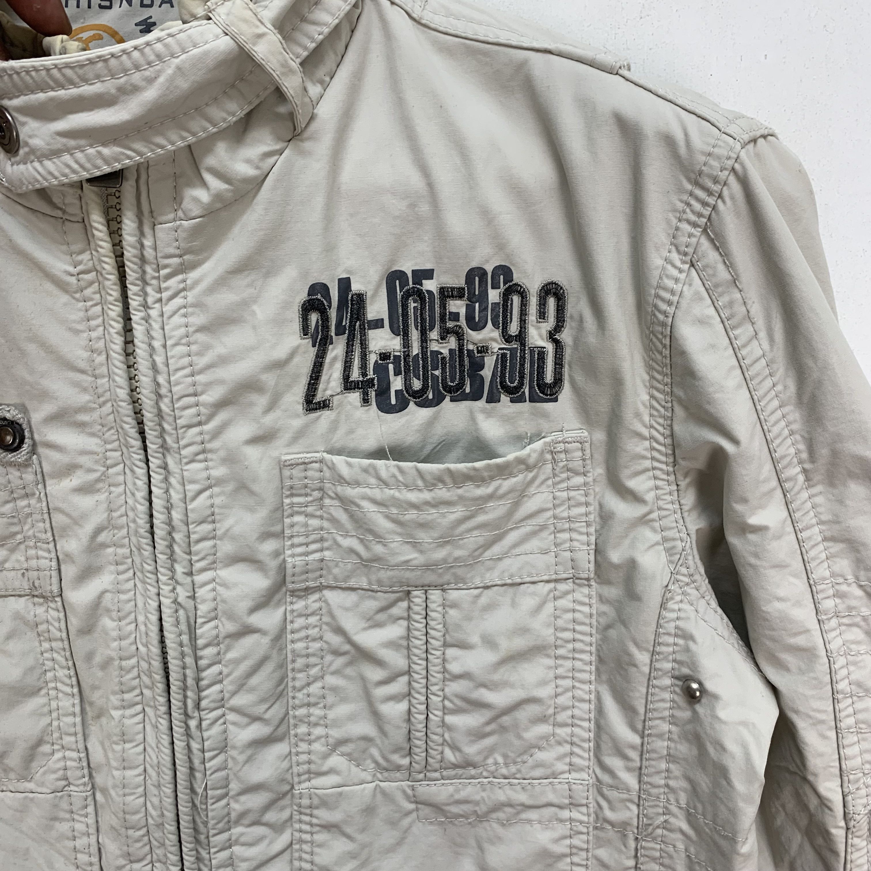 Japanese Brand Chisnbal Fashion Design Multipocket Jacket #4119-143 Size US M / EU 48-50 / 2 - 5 Thumbnail