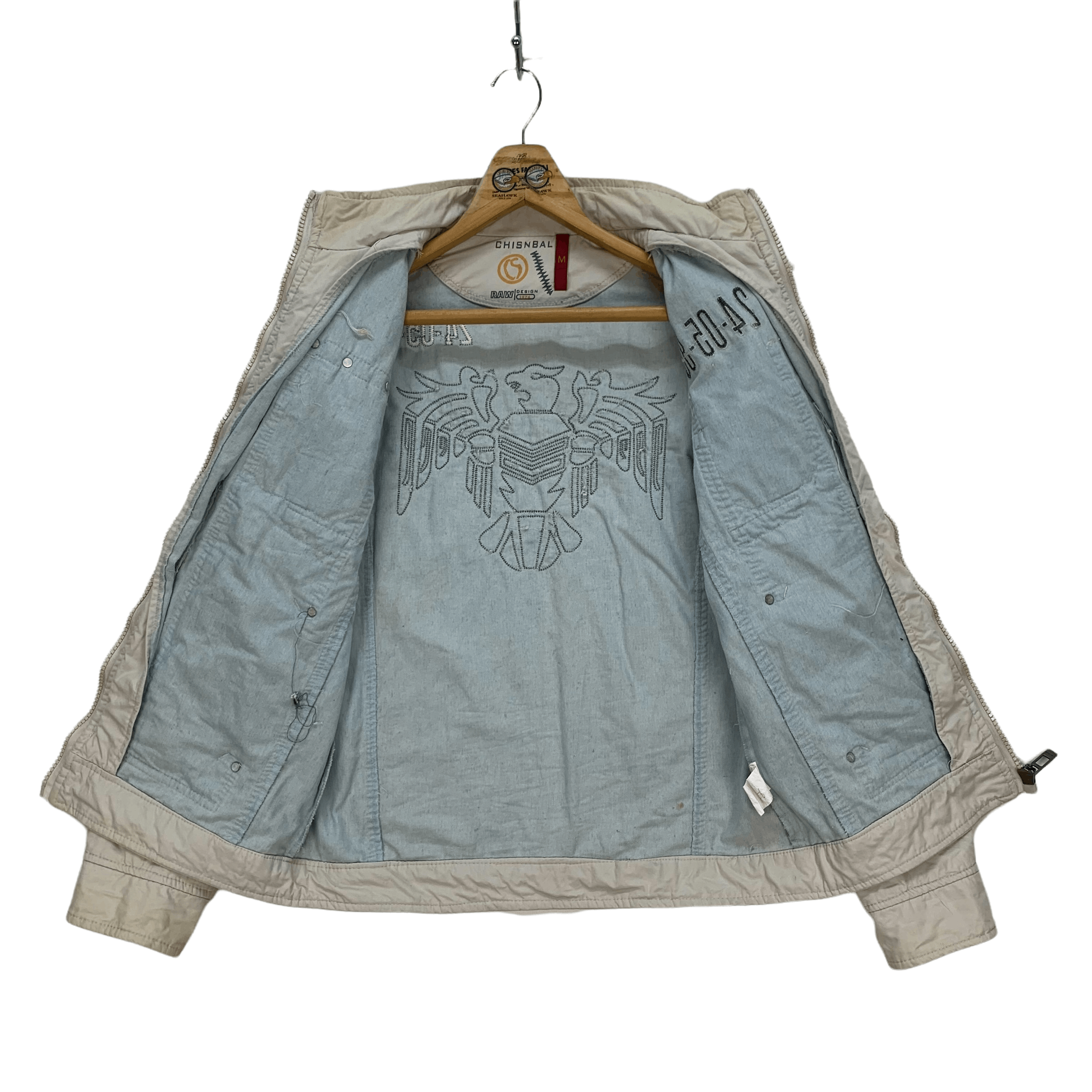 Japanese Brand Chisnbal Fashion Design Multipocket Jacket #4119-143 Size US M / EU 48-50 / 2 - 11 Thumbnail