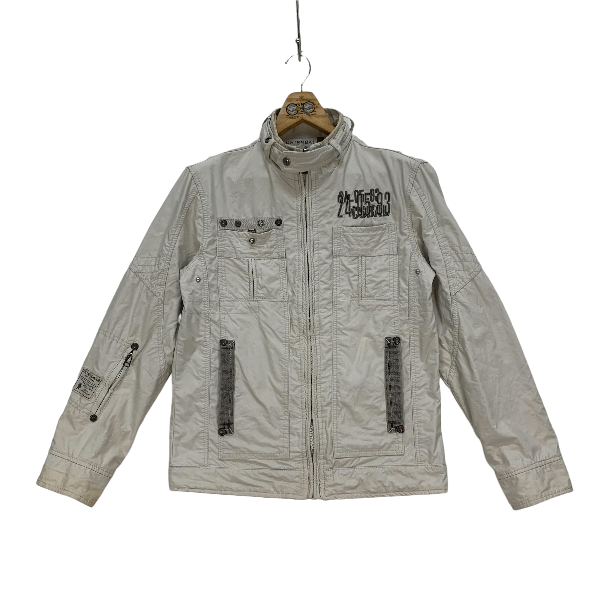 Japanese Brand Chisnbal Fashion Design Multipocket Jacket #4119-143 Size US M / EU 48-50 / 2 - 1 Thumbnail