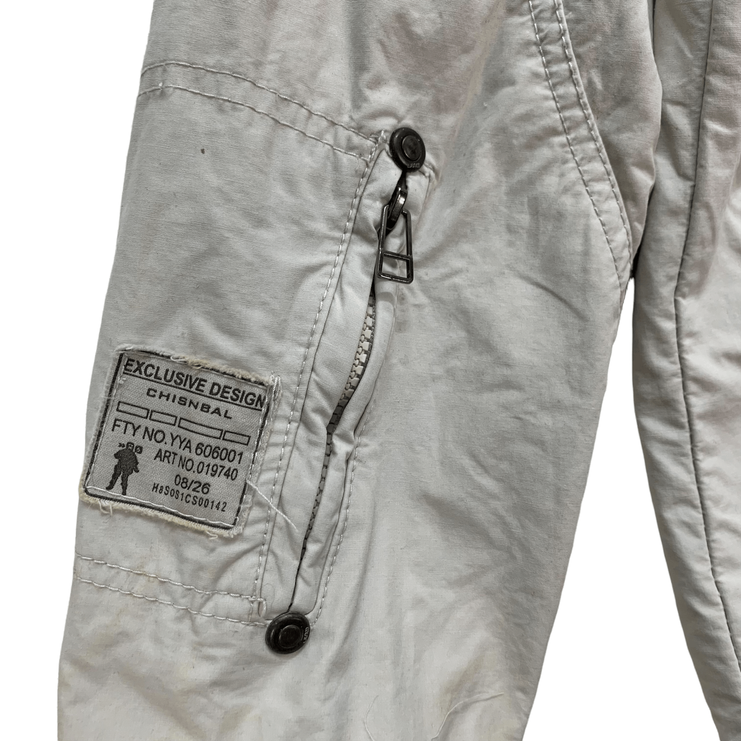 Japanese Brand Chisnbal Fashion Design Multipocket Jacket #4119-143 Size US M / EU 48-50 / 2 - 10 Thumbnail