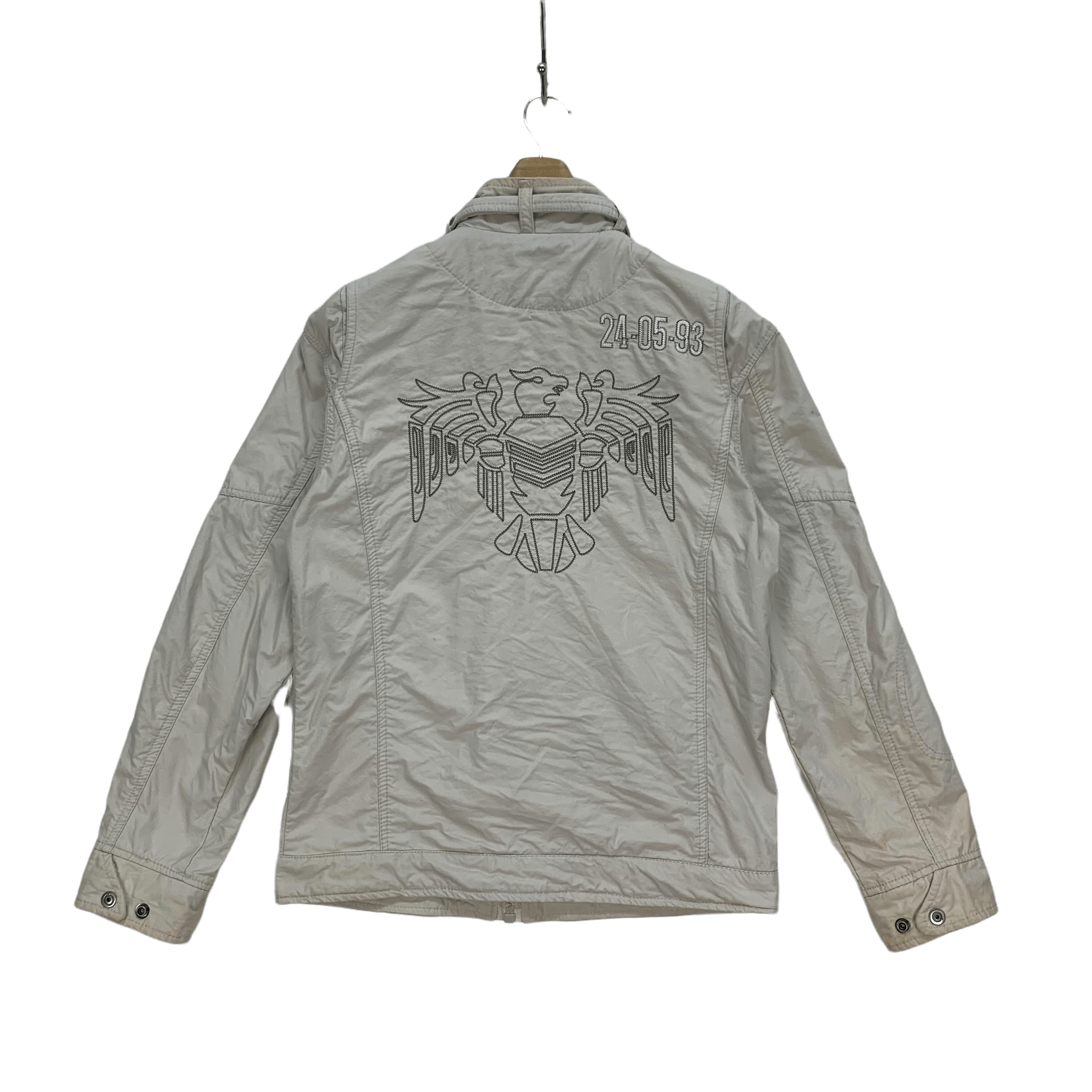 Japanese Brand Chisnbal Fashion Design Multipocket Jacket #4119-143 Size US M / EU 48-50 / 2 - 16 Thumbnail