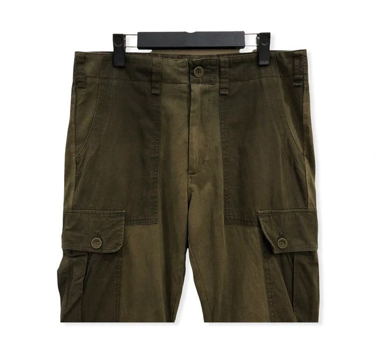 Designer × Japanese Brand JapaneseBrandCurlyMilitaryStyleMultipocketCargo Pant Size US 33 - 3 Thumbnail