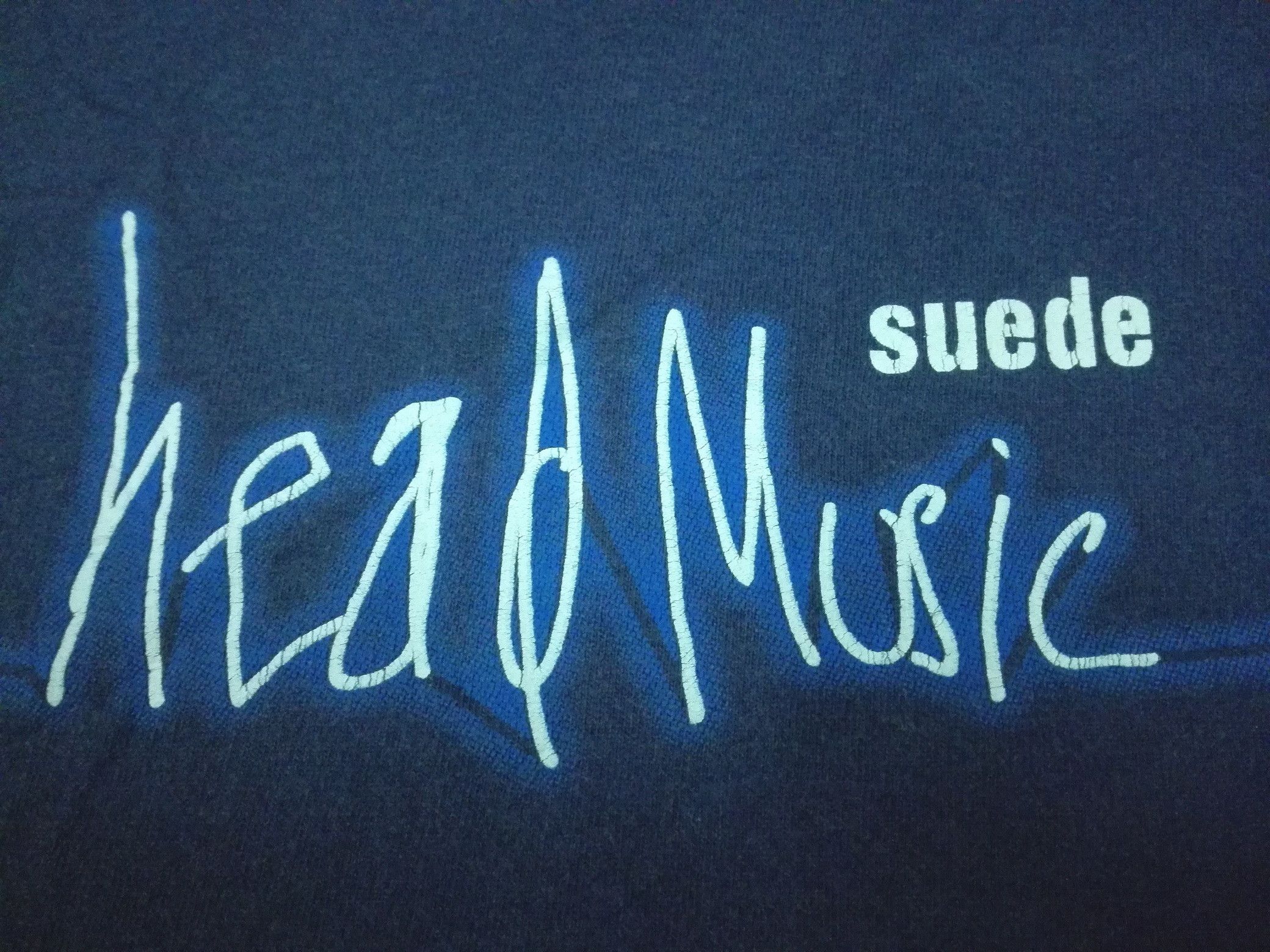 Band Tees Vintage 90s SUEDE Head Music 1999 Britpop Rock Tee Size US M / EU 48-50 / 2 - 3 Thumbnail