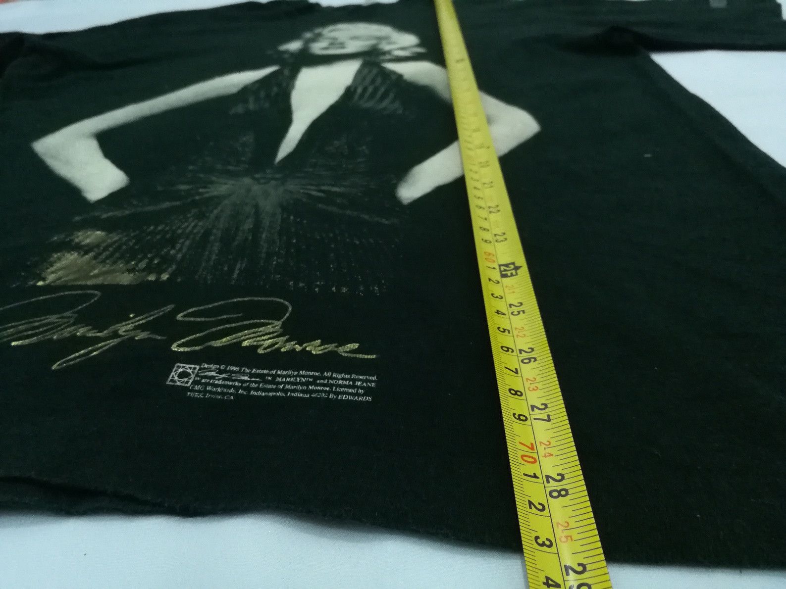 Star Of Hollywood Rare Vintage 1990s Marilyn Monroe Hollywood Tee Size US M / EU 48-50 / 2 - 7 Thumbnail