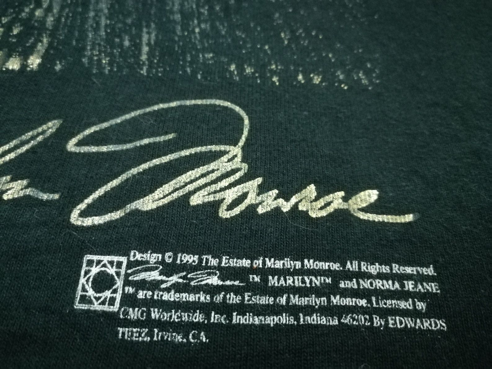 Star Of Hollywood Rare Vintage 1990s Marilyn Monroe Hollywood Tee Size US M / EU 48-50 / 2 - 3 Thumbnail