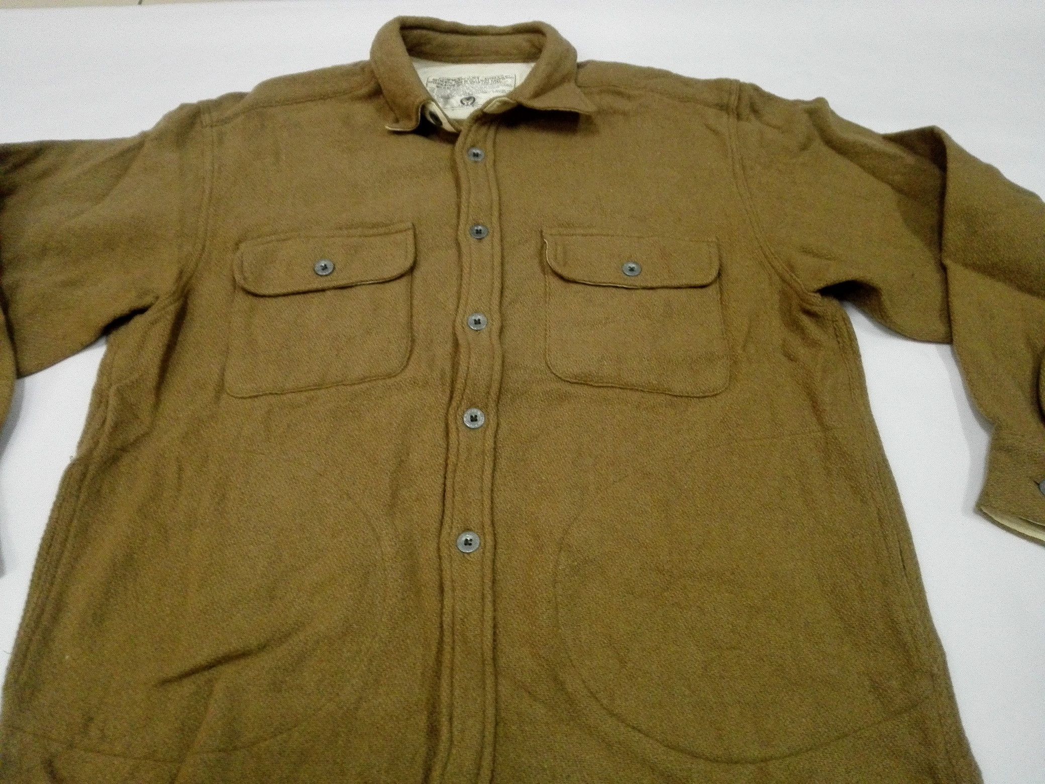 Avirex Rare Vintage Avirex USA Flannel Double Pocket Vietnam War Size US L / EU 52-54 / 3 - 4 Thumbnail