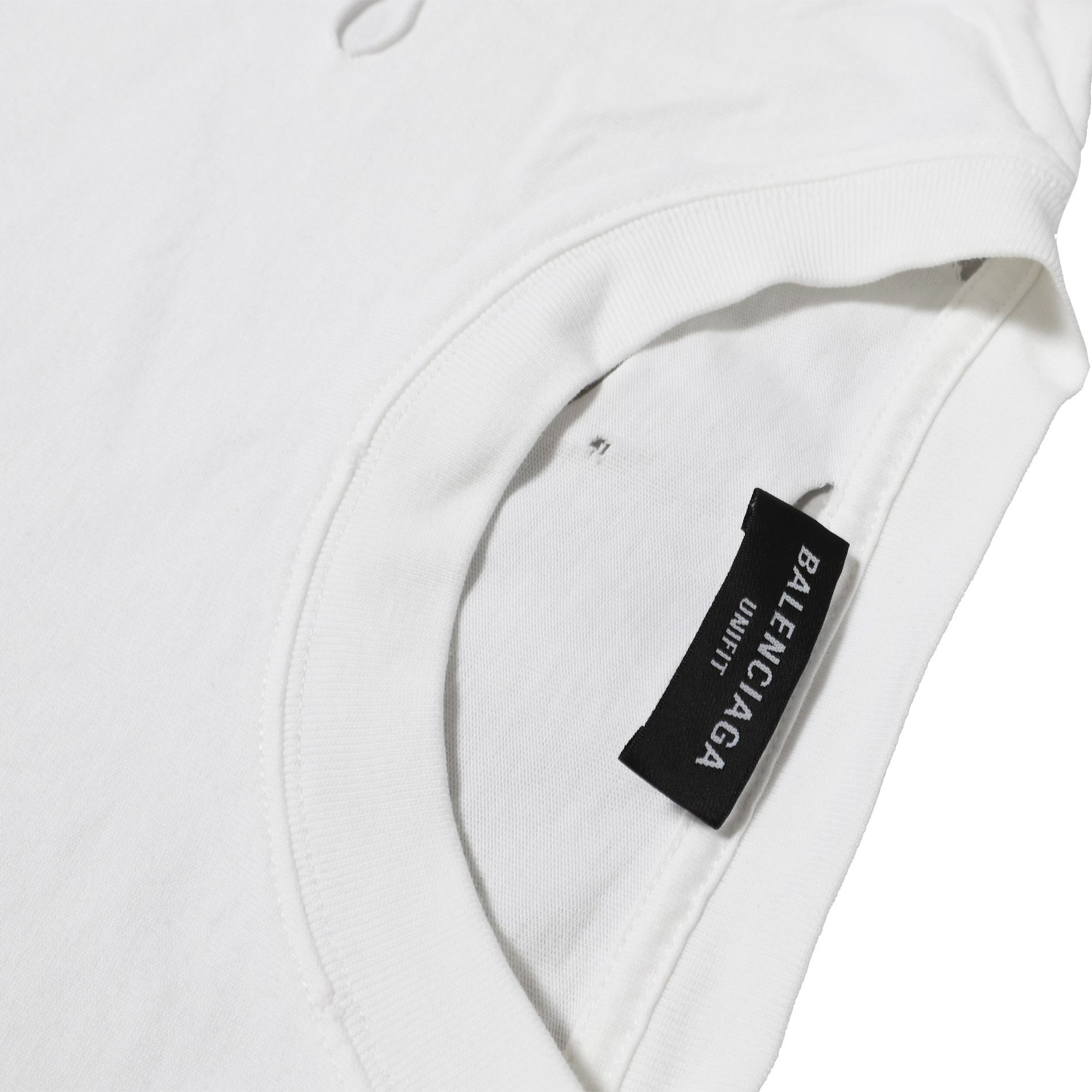 Balenciaga SS21 Destroyed Oversized Logo T-Shirt Size US S / EU 44-46 / 1 - 4 Thumbnail