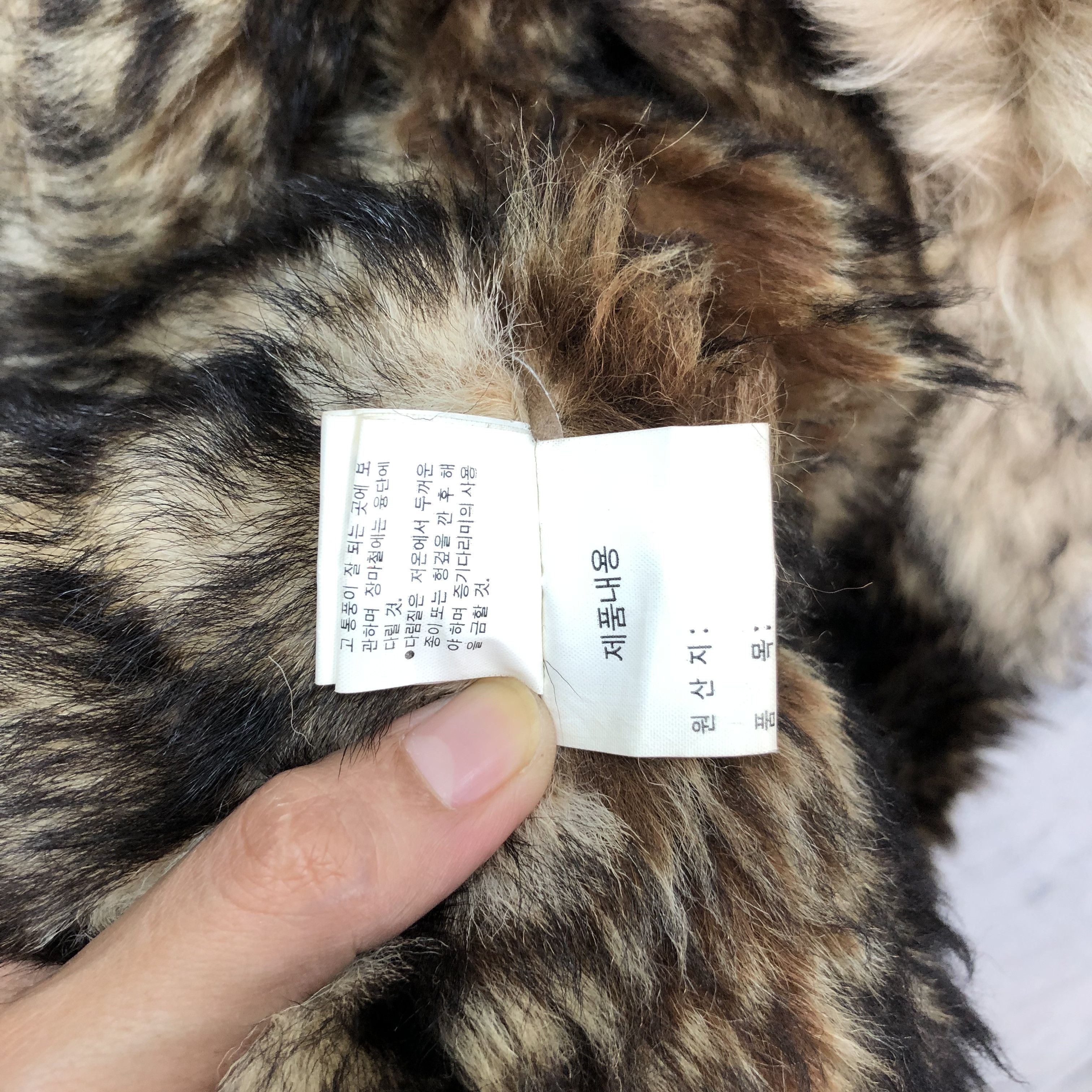 Vintage 90's Sheepskin Fur Suede Leather Jacket #5344-185 Size XS / US 0-2 / IT 36-38 - 10 Thumbnail