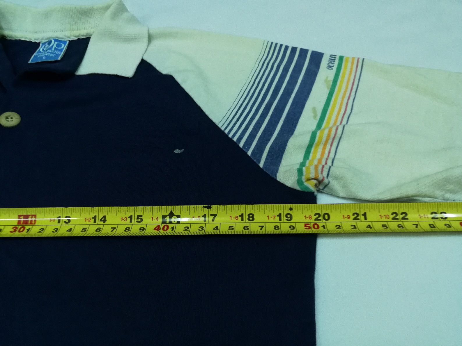 Ocean Pacific Rare Vintage OP OCEAN PACIFIC RAINBOW STRIPED Size US S / EU 44-46 / 1 - 10 Thumbnail