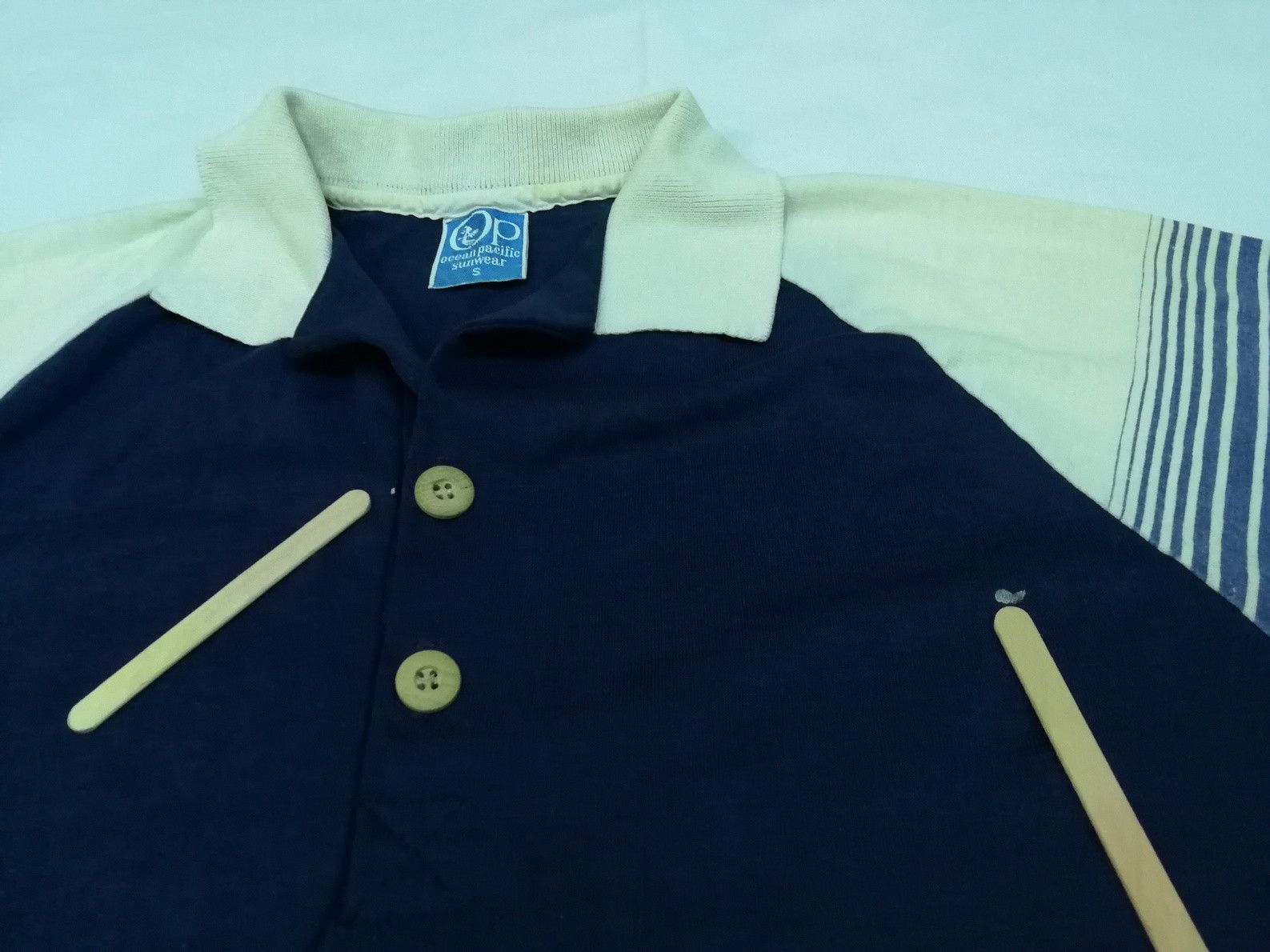 Ocean Pacific Rare Vintage OP OCEAN PACIFIC RAINBOW STRIPED Size US S / EU 44-46 / 1 - 5 Thumbnail