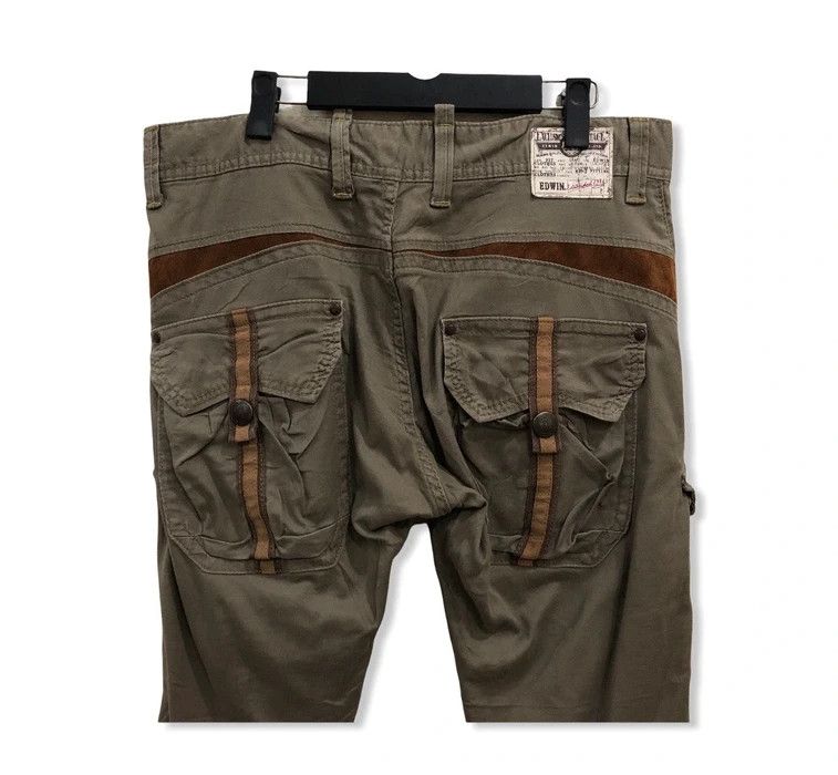 Edwin Japanese Brand Edwin Tactical Multipocket Cargo Pant Size US 35 - 7 Thumbnail