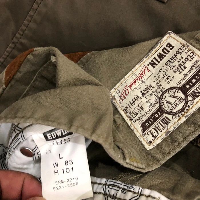 Edwin Japanese Brand Edwin Tactical Multipocket Cargo Pant Size US 35 - 8 Thumbnail