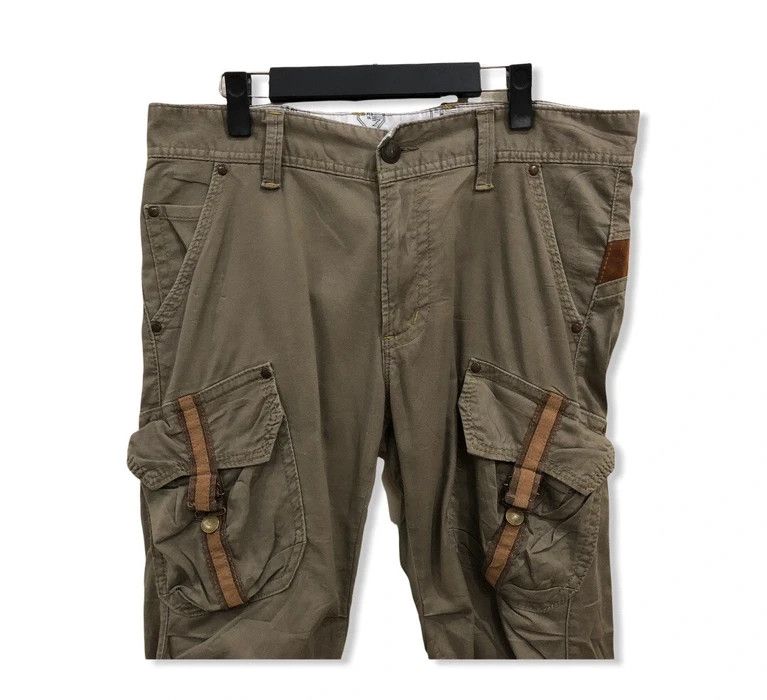 Edwin Japanese Brand Edwin Tactical Multipocket Cargo Pant Size US 35 - 4 Thumbnail