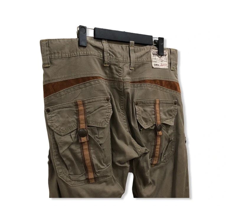 Edwin Japanese Brand Edwin Tactical Multipocket Cargo Pant Size US 35 - 1 Thumbnail