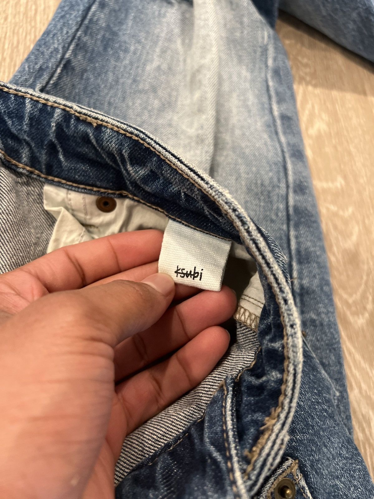 Designer × Ksubi Blue Distressed Ksubi Jeans Size US 29 - 5 Thumbnail