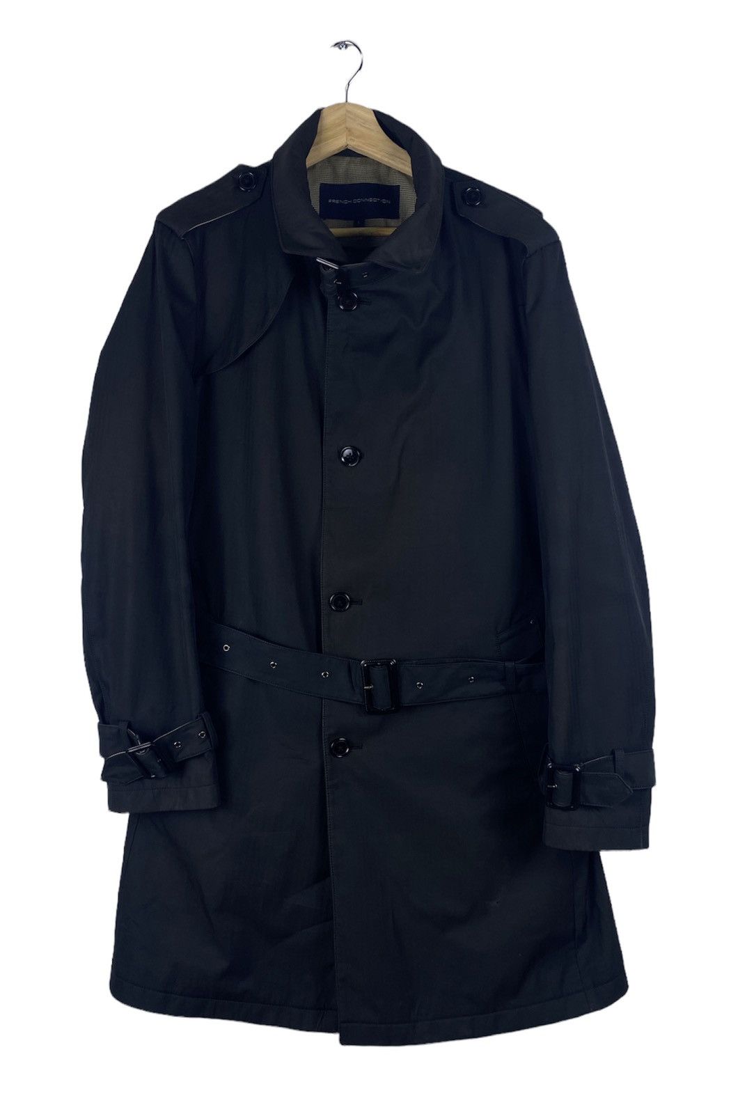 FCUK × French Connection OFFER 🔥 FRENCH CONNECTION FCUK LONG JACKET TRENCH COAT Size US L / EU 52-54 / 3 - 1 Thumbnail