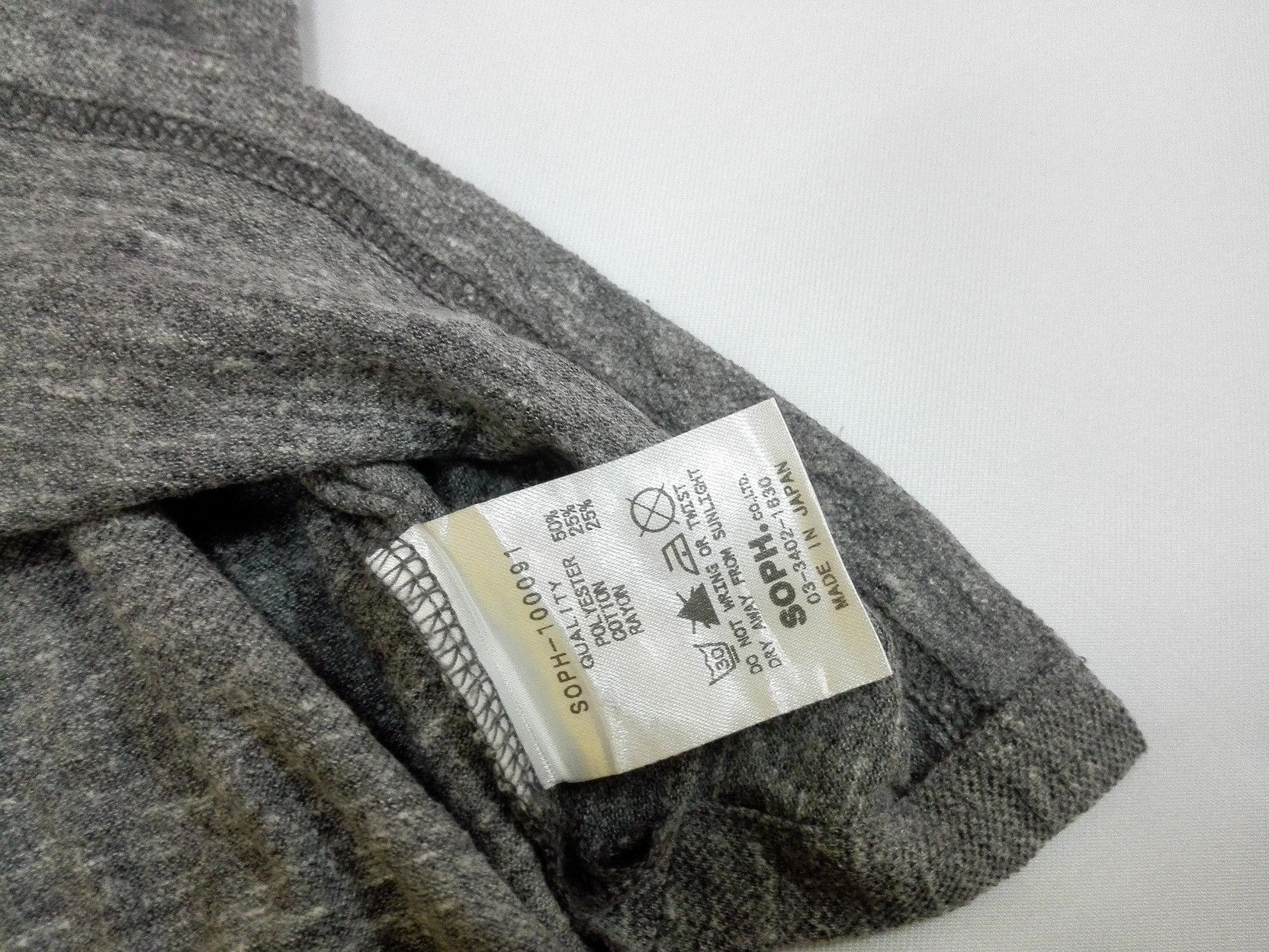 Japanese Brand SOPHNET. Tri-blend Polo Shirt Soph Net Tee Size US S / EU 44-46 / 1 - 4 Thumbnail
