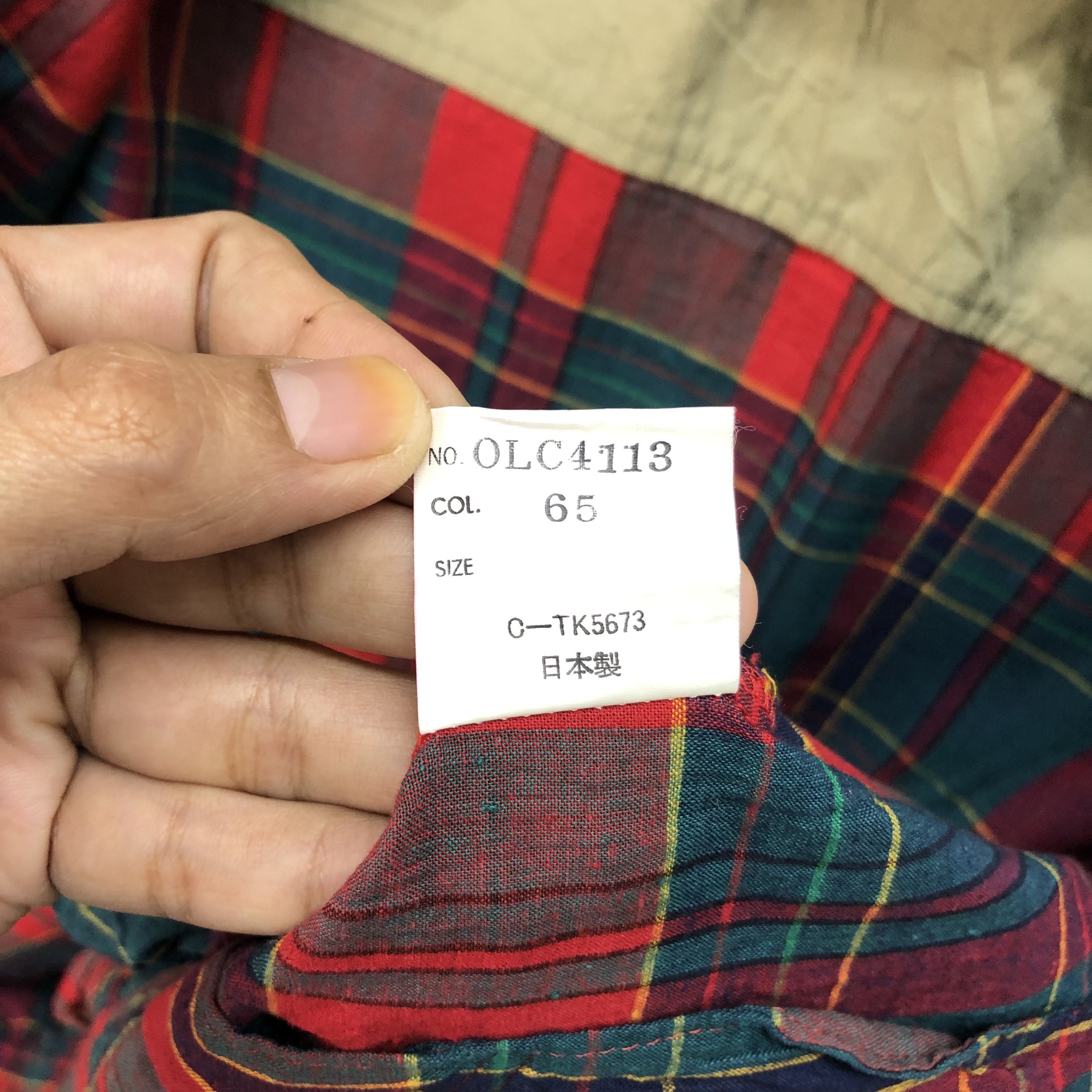Japanese Brand O.HENRY Tartan Casual Jacket #4927-30 Size US L / EU 52-54 / 3 - 9 Thumbnail