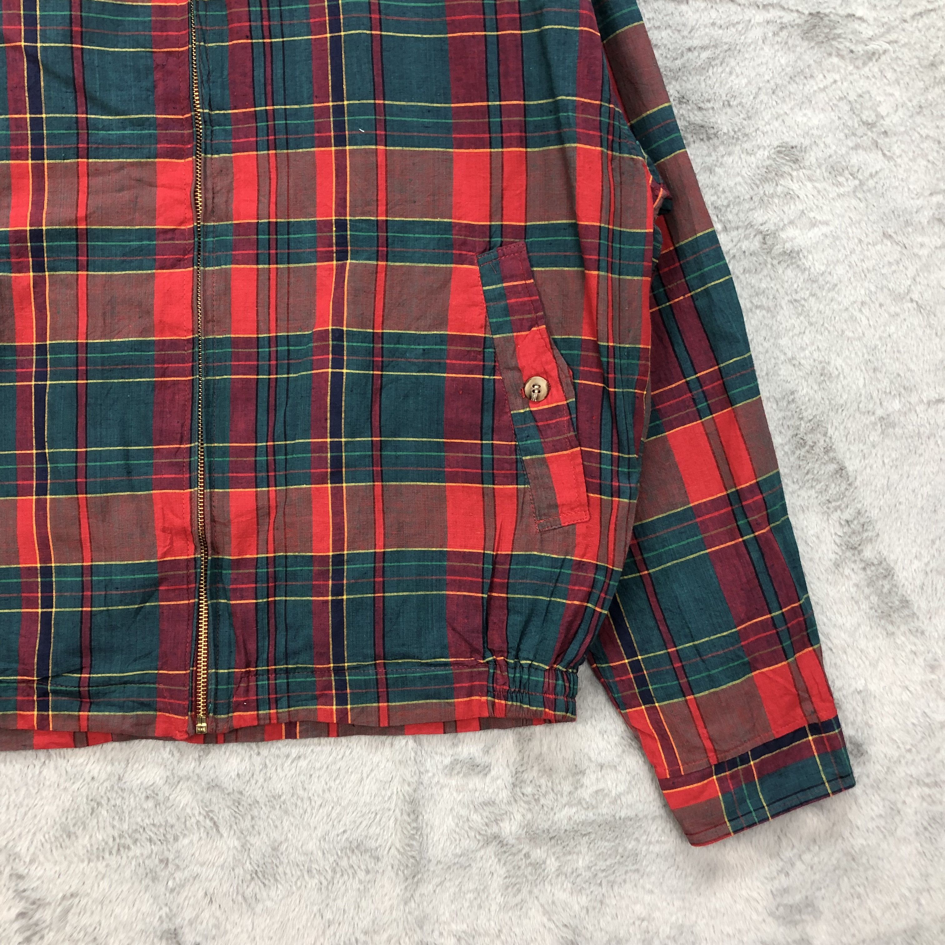 Japanese Brand O.HENRY Tartan Casual Jacket #4927-30 Size US L / EU 52-54 / 3 - 5 Thumbnail