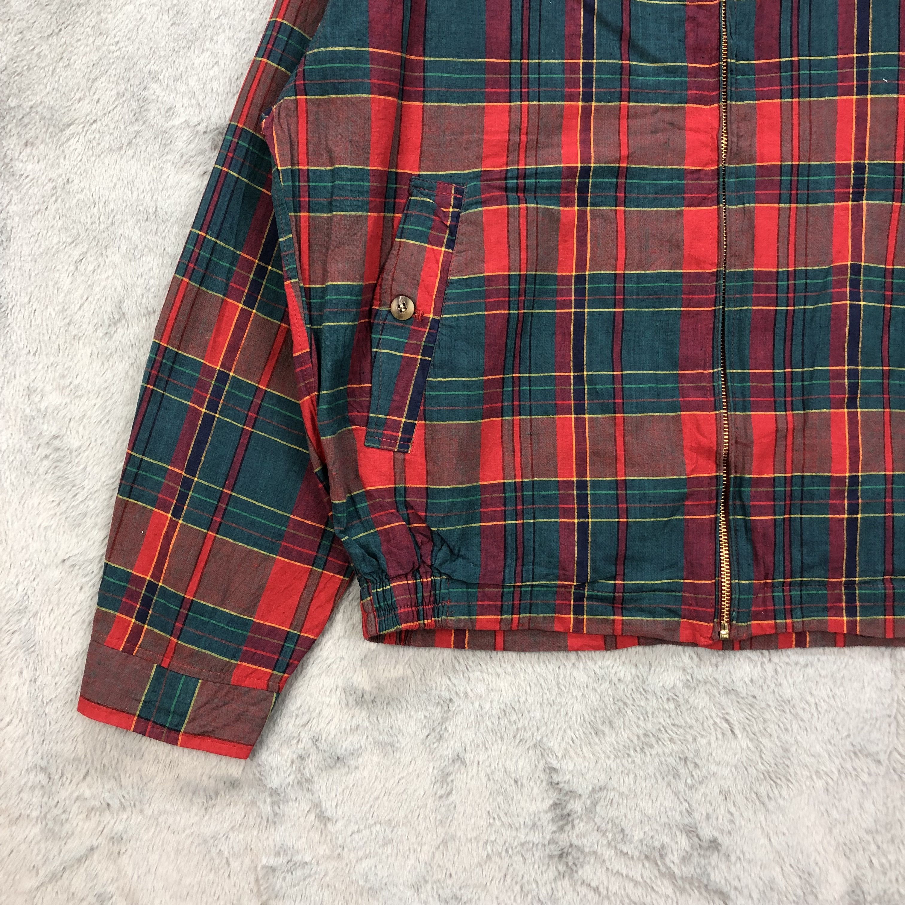 Japanese Brand O.HENRY Tartan Casual Jacket #4927-30 Size US L / EU 52-54 / 3 - 4 Thumbnail