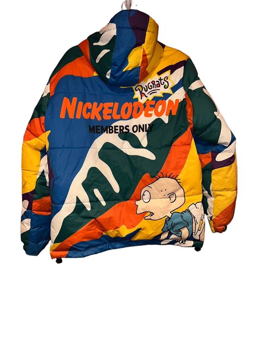 Members Only Rugrats x members only heavy coat Nickelodeon rare | Grailed