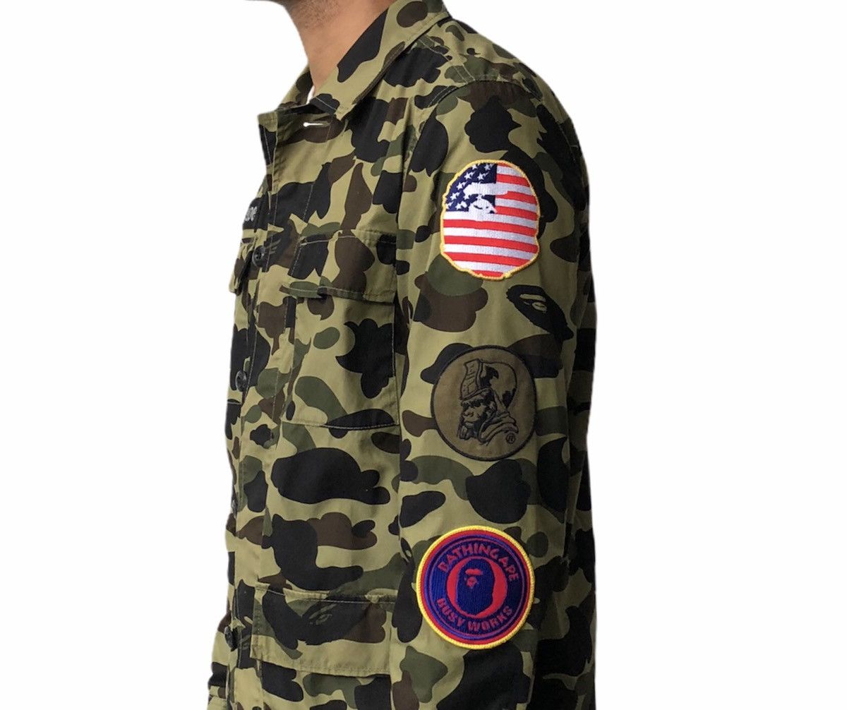 Bape 1st Camo Military Shirt Size US M / EU 48-50 / 2 - 4 Thumbnail