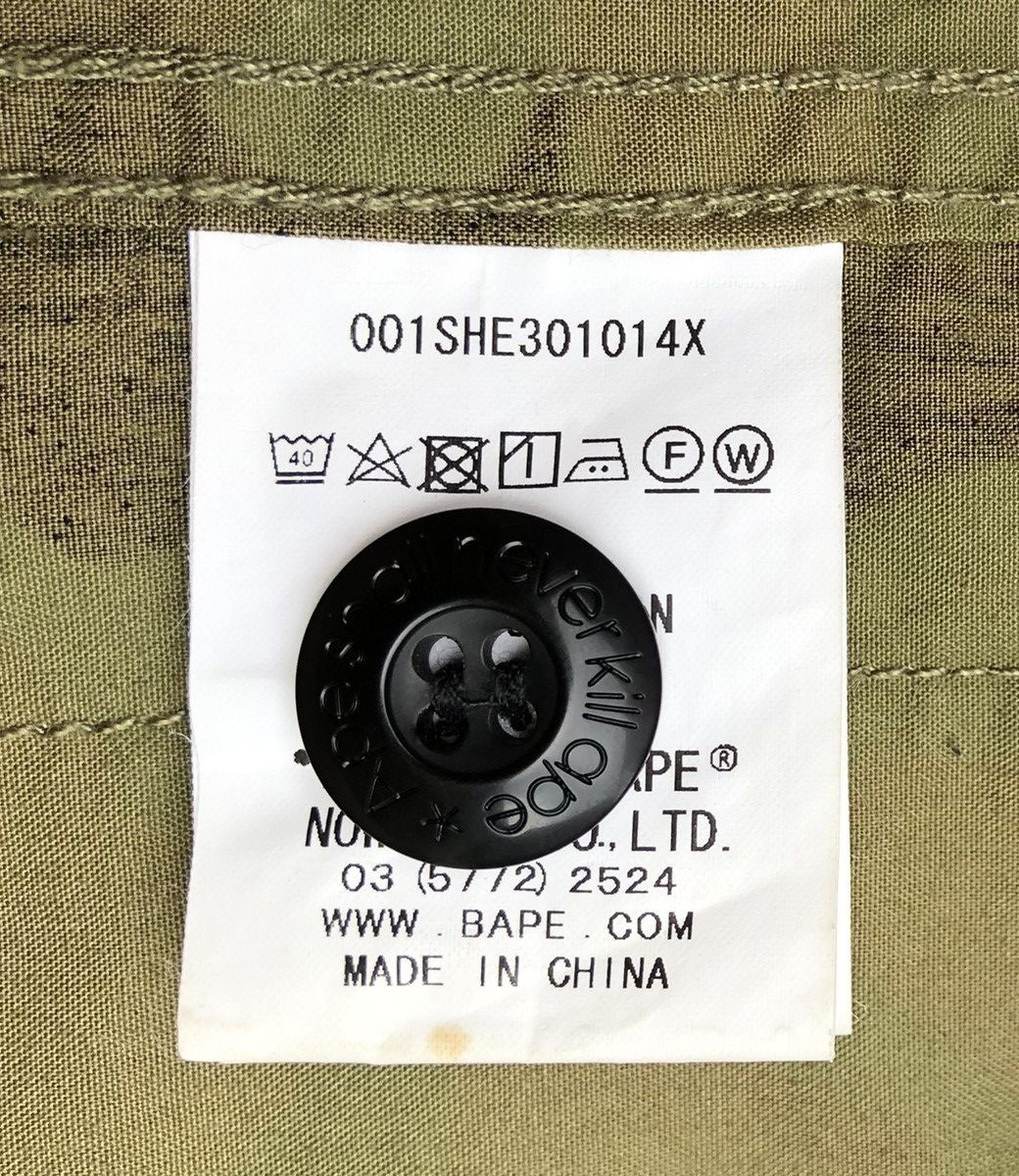 Bape 1st Camo Military Shirt Size US M / EU 48-50 / 2 - 22 Thumbnail