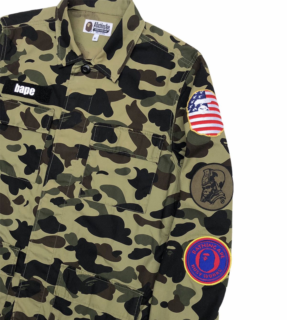 Bape 1st Camo Military Shirt Size US M / EU 48-50 / 2 - 11 Thumbnail