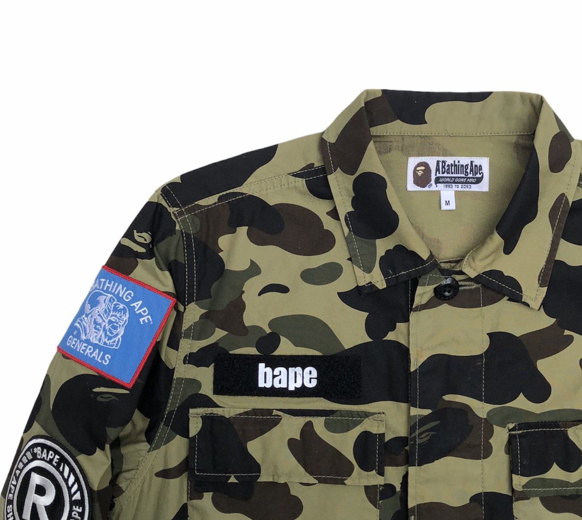 Bape 1st Camo Military Shirt Size US M / EU 48-50 / 2 - 13 Thumbnail