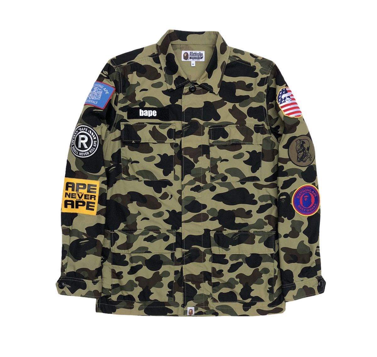 Bape 1st Camo Military Shirt Size US M / EU 48-50 / 2 - 9 Thumbnail