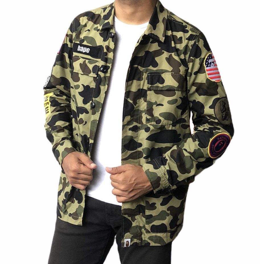 Bape 1st Camo Military Shirt Size US M / EU 48-50 / 2 - 5 Thumbnail