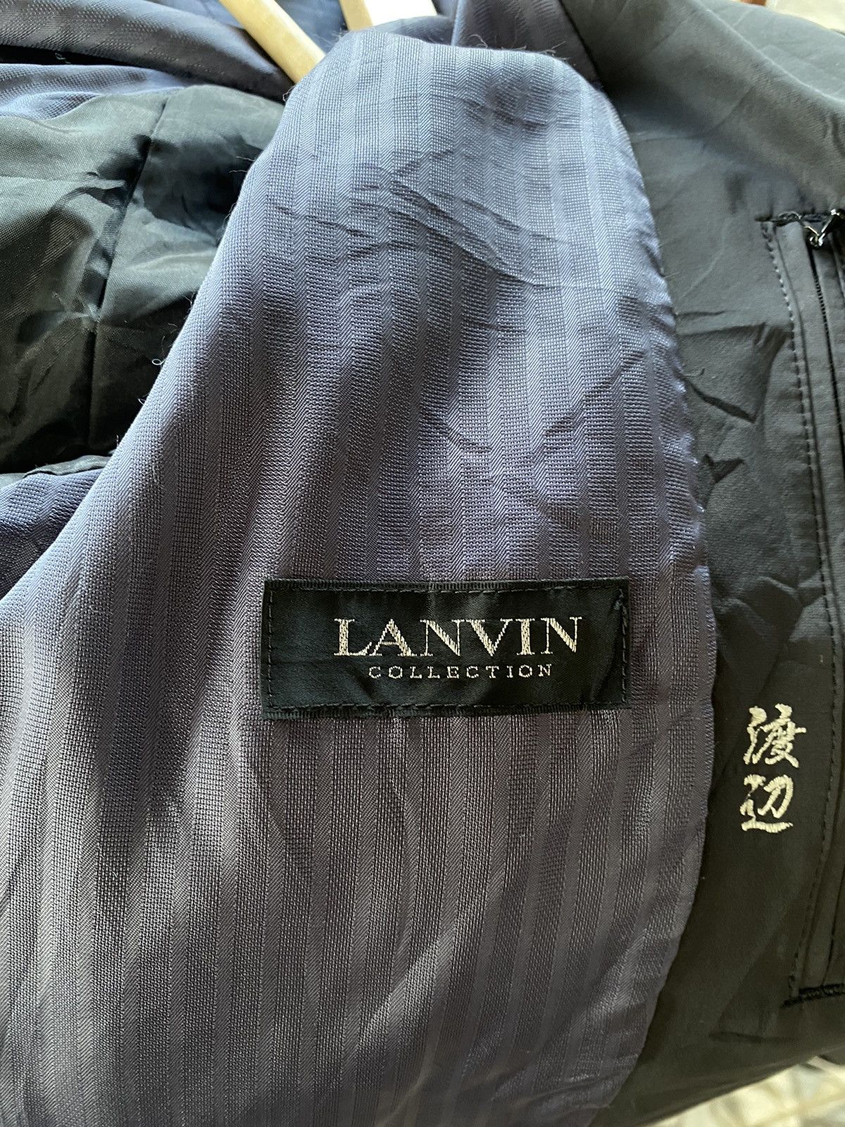 Designer × Lanvin × Vintage Vintage Lanvin Paris Collection Long Coats Long Jacket Size US L / EU 52-54 / 3 - 6 Thumbnail